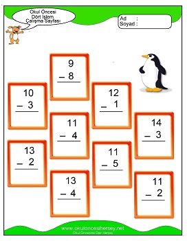 İşlemler yaprak test